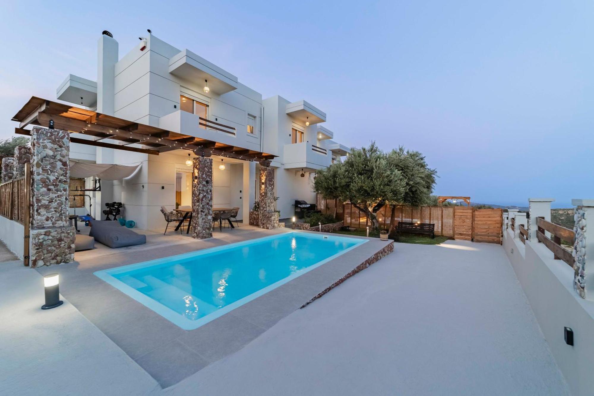 Villa Tranquila Rhodes Psinthos Exterior foto