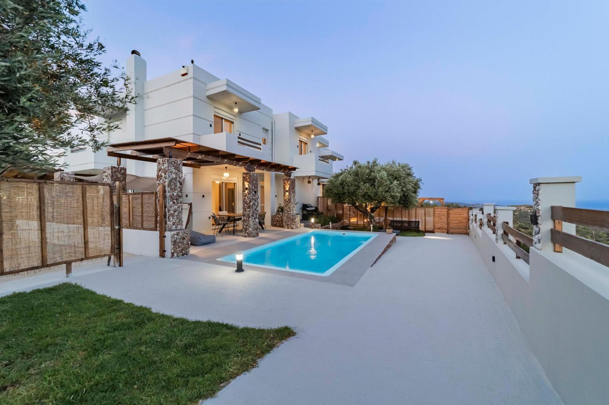 Villa Tranquila Rhodes Psinthos Exterior foto